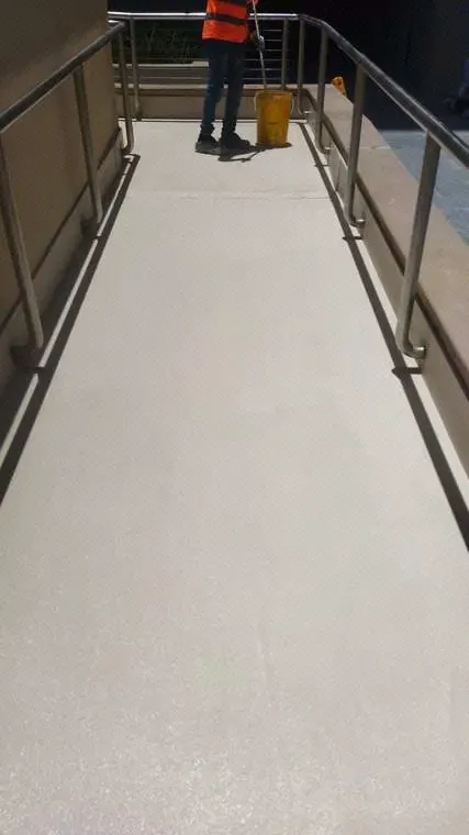 Epoxy Base Coat Application, Location 2